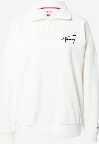 Tommy Jeans Sweatshirt in Beige: front