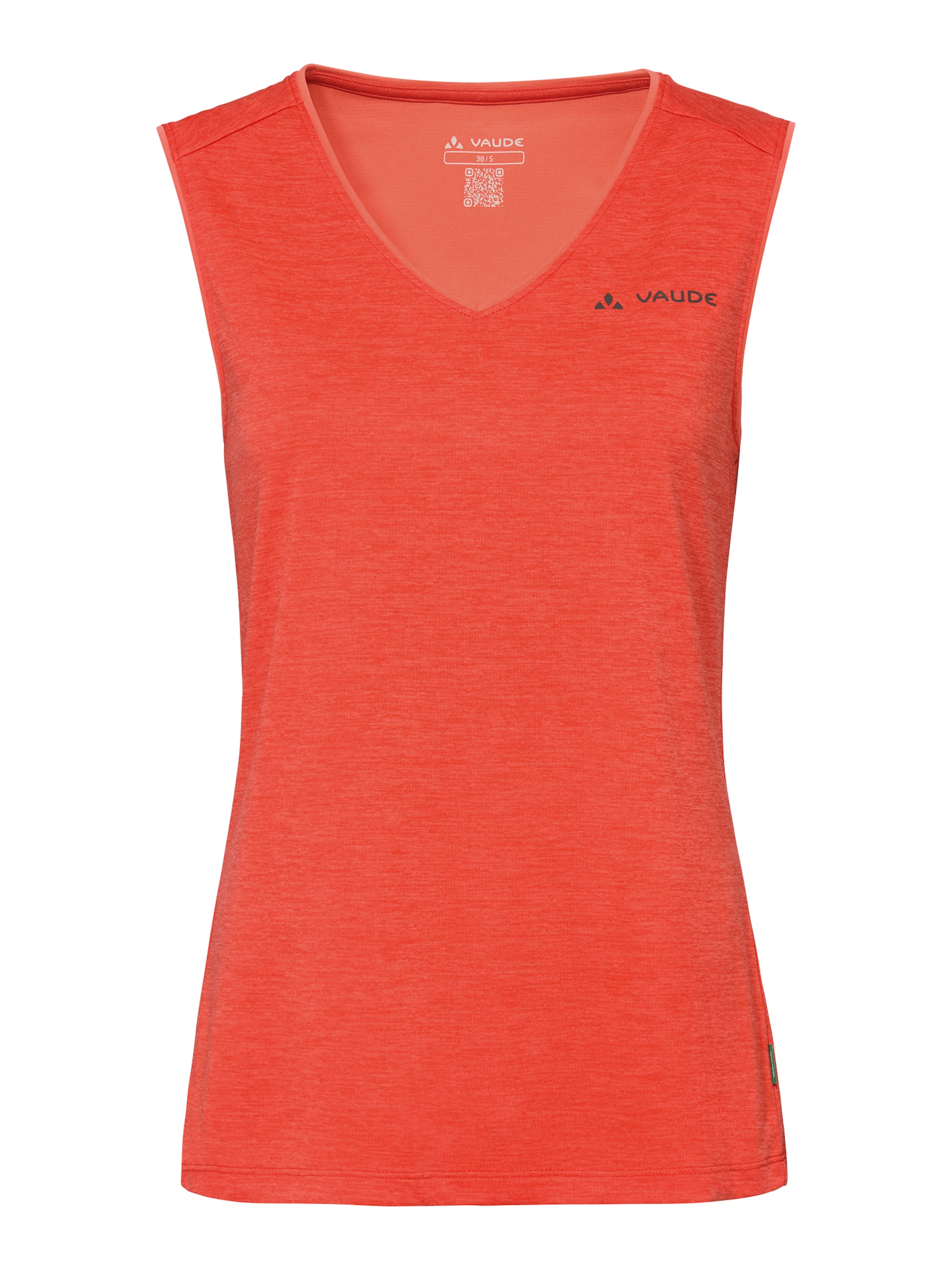 VAUDE Sporttop 'Essential' in Rot: Vorderseite