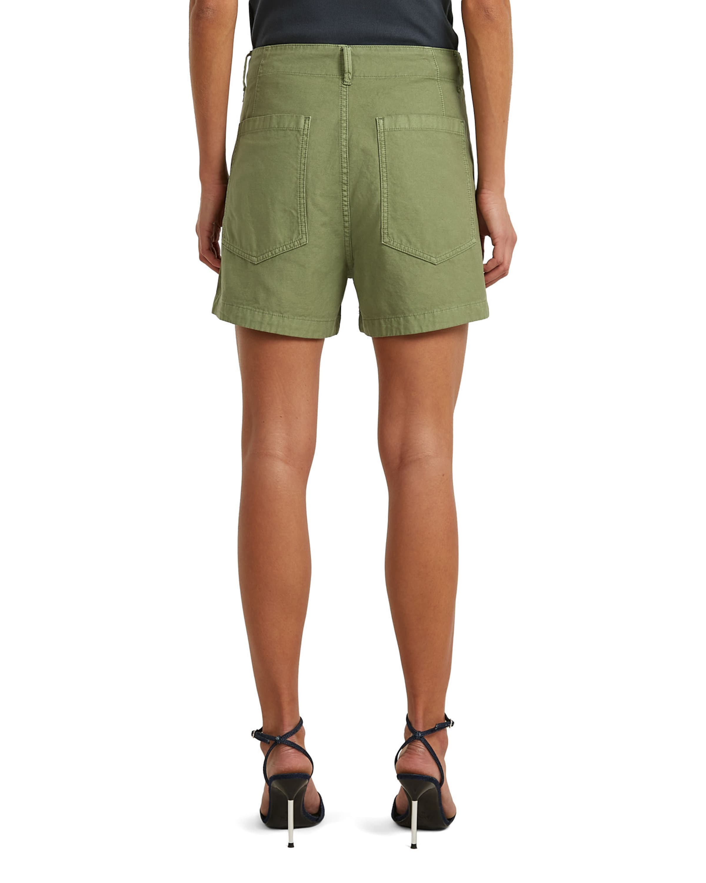 G-STAR Regular Broek 'Fatigue Shorts' in Groen