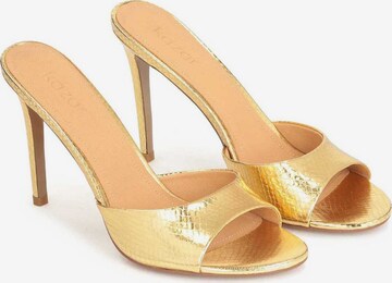 Kazar Pantolette in Gold