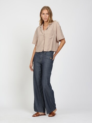 Gang Wide Leg Jeans in Blau