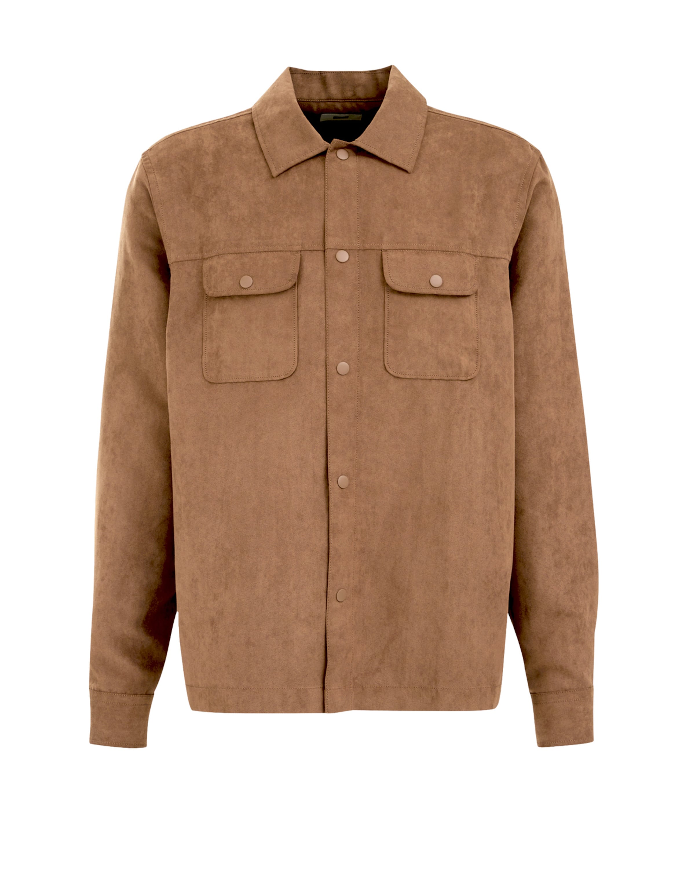 WE Fashion Jacke in Braun: Vorderseite