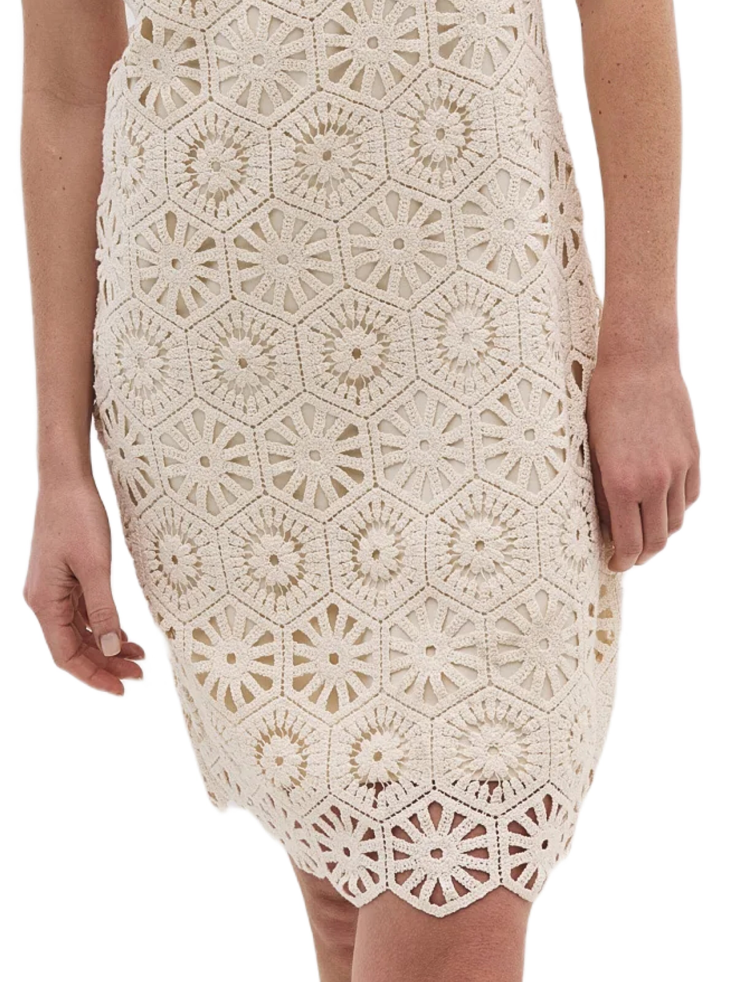 Robe No Matter What en beige