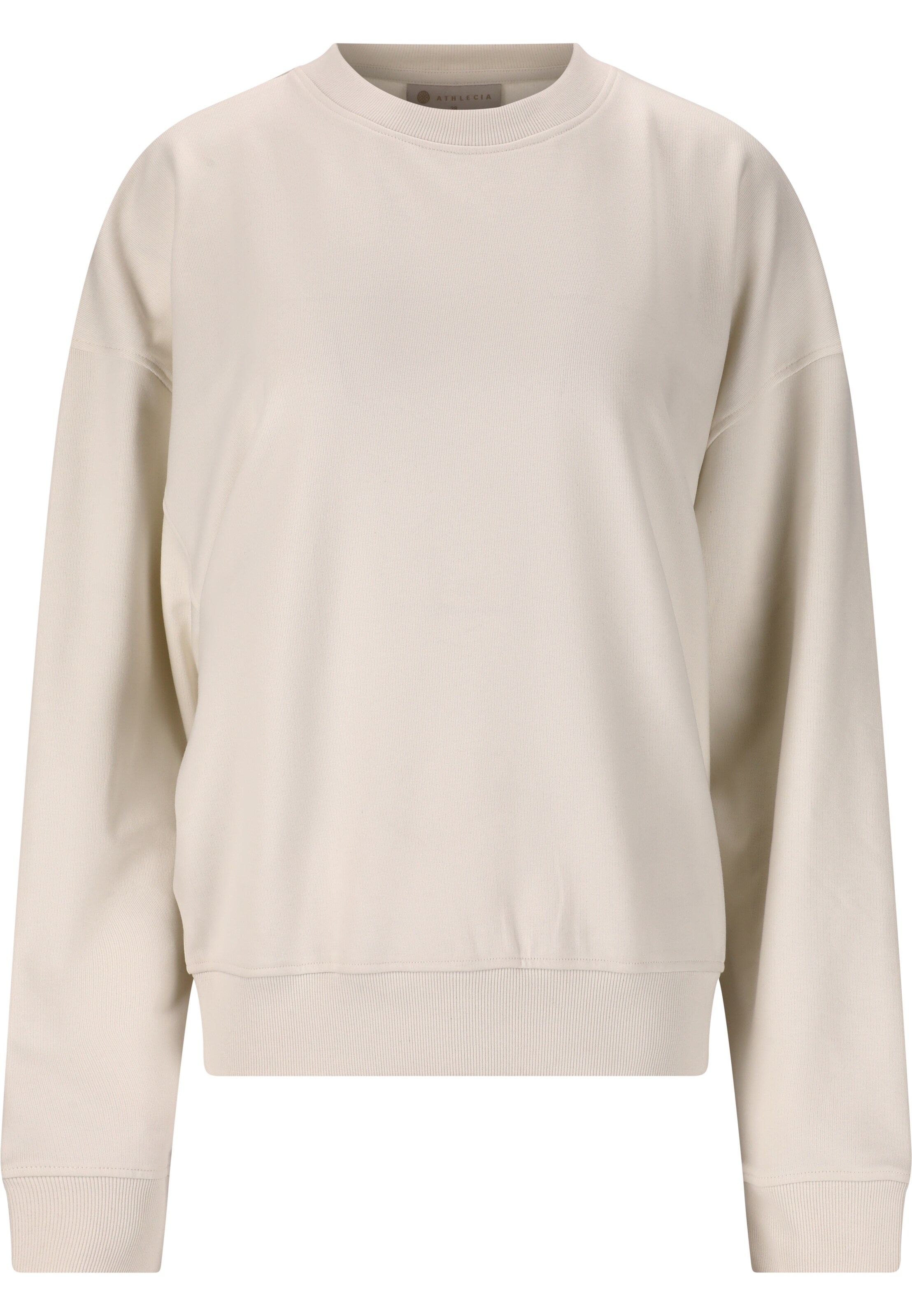 Athlecia Sweatshirt 'Crecy' in Beige: voorkant