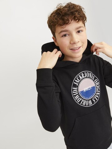 Jack & Jones Junior - Sweatshirt 'JJCobyn' em preto