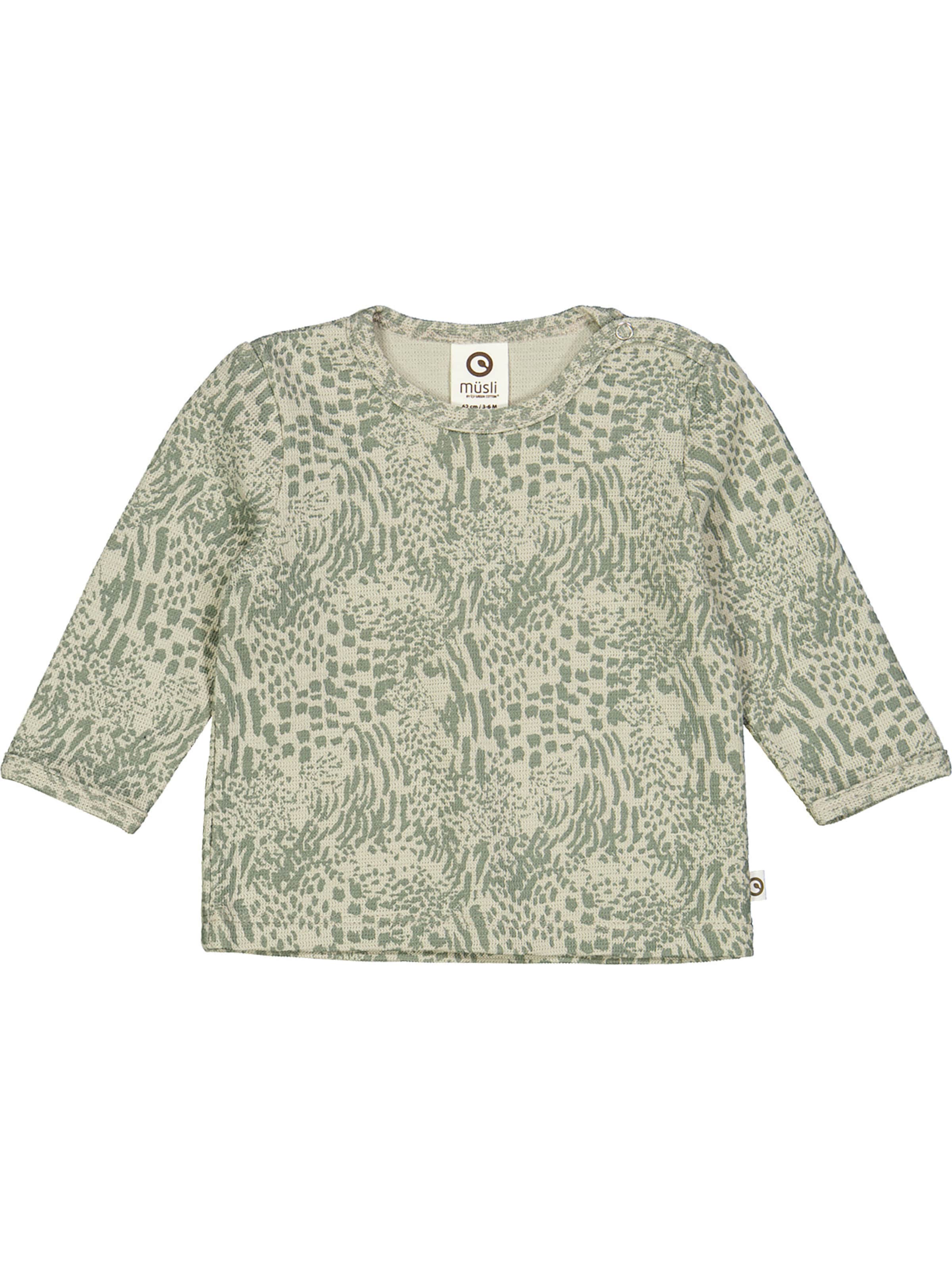 Maglietta di Müsli by GREEN COTTON in verde: frontale