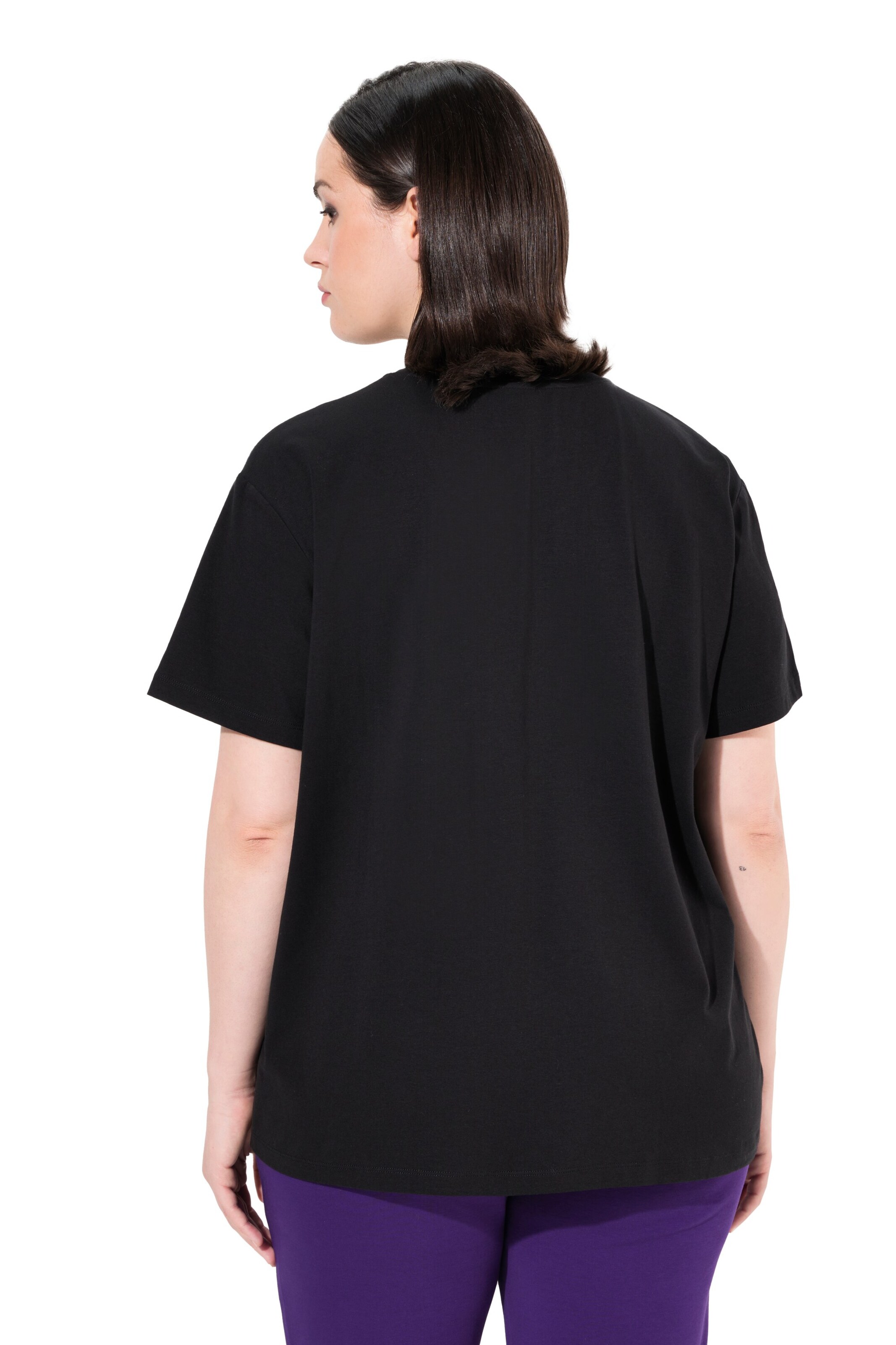 Ulla Popken Shirt in Zwart