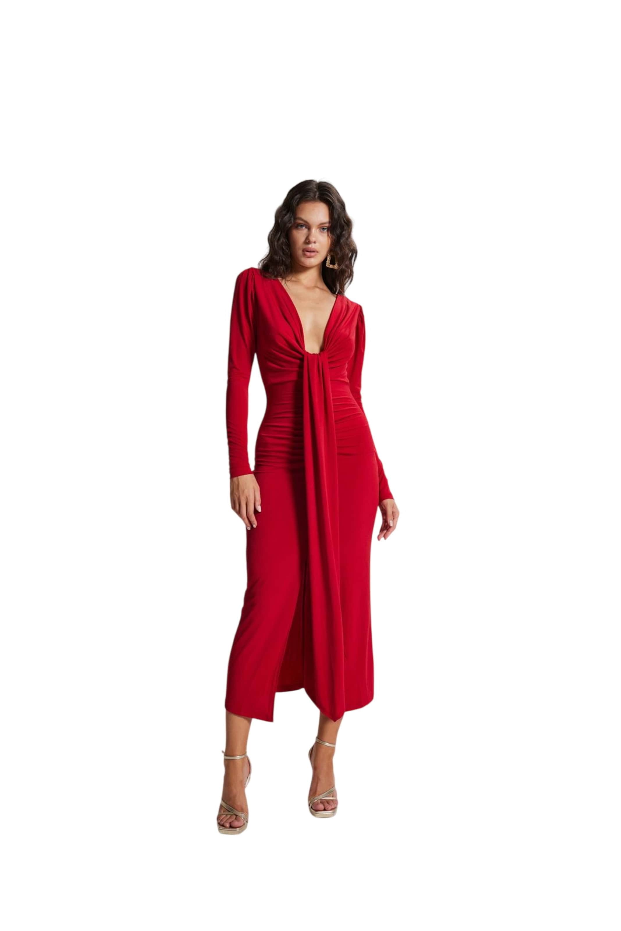 HOLLY LOLLY Kleid in Rot