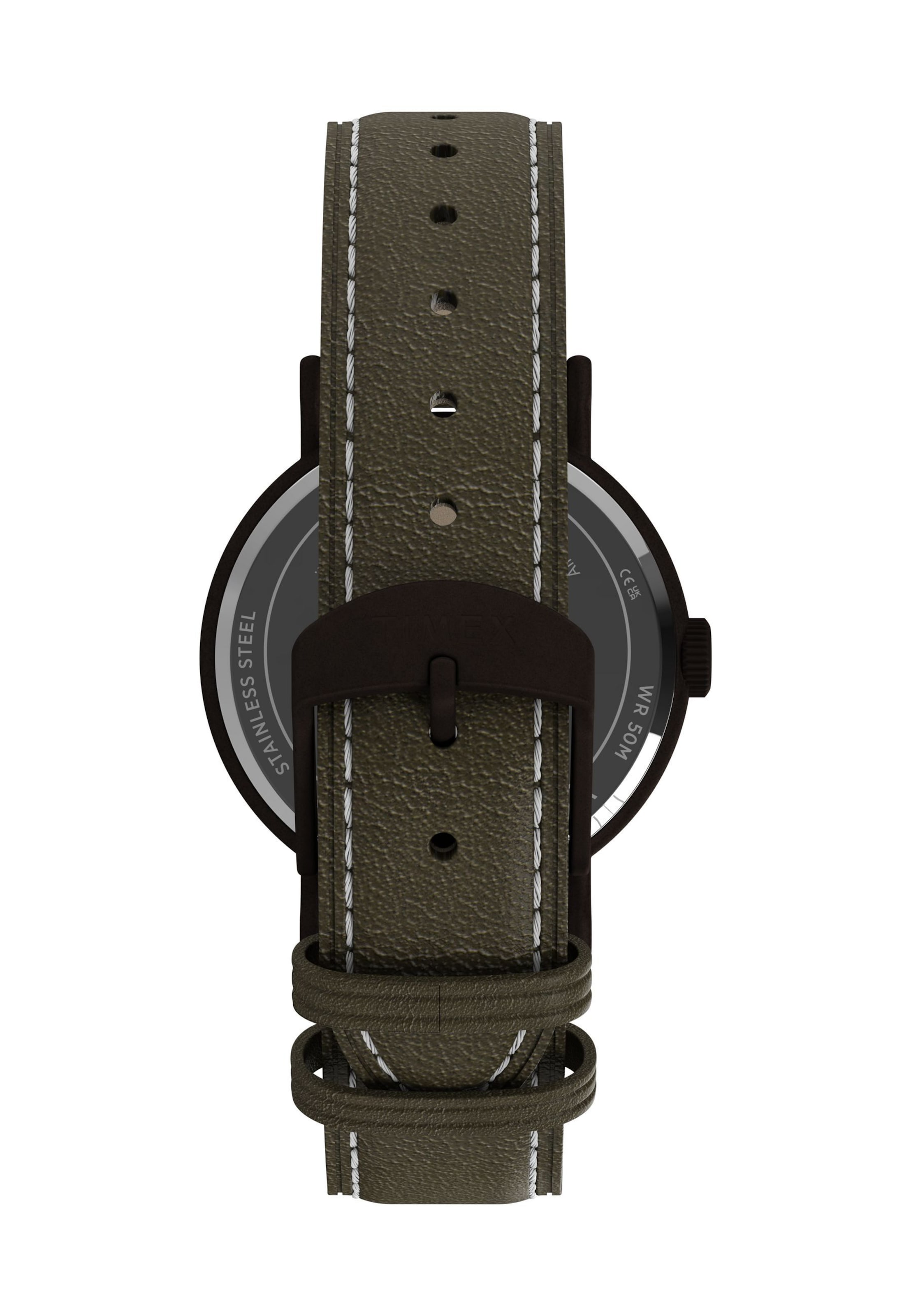 TIMEX Analogt ur i brun
