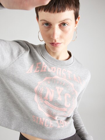 Sweat-shirt AÉROPOSTALE en gris