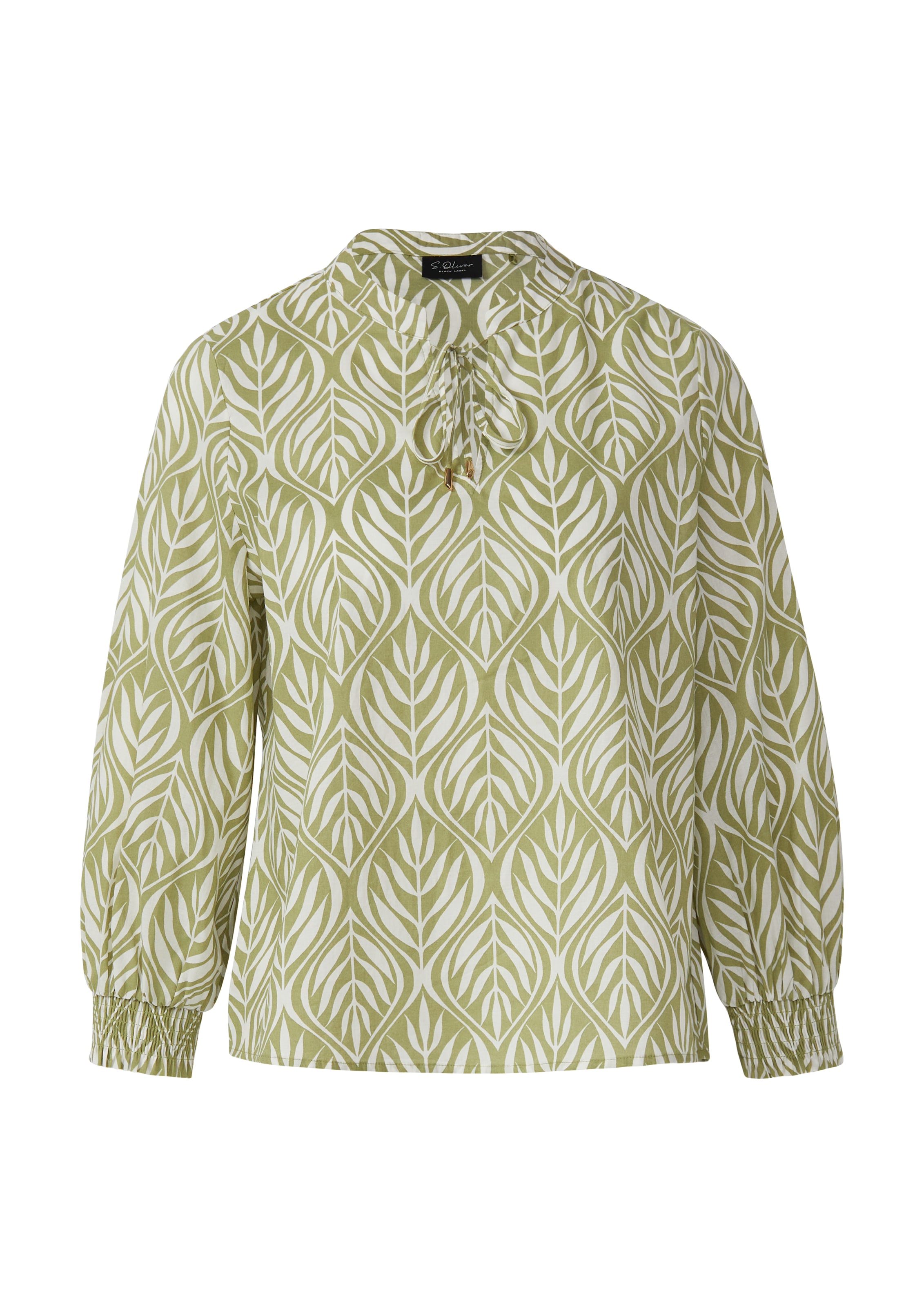 s.Oliver BLACK LABEL Tuniek in Groen: voorkant