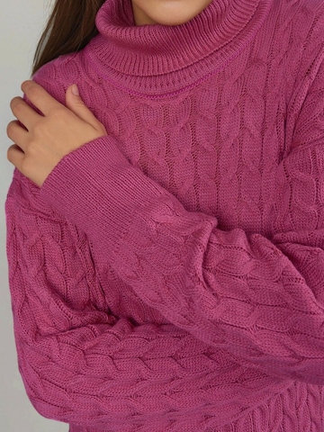 My fashionPletena haljina - roza boja