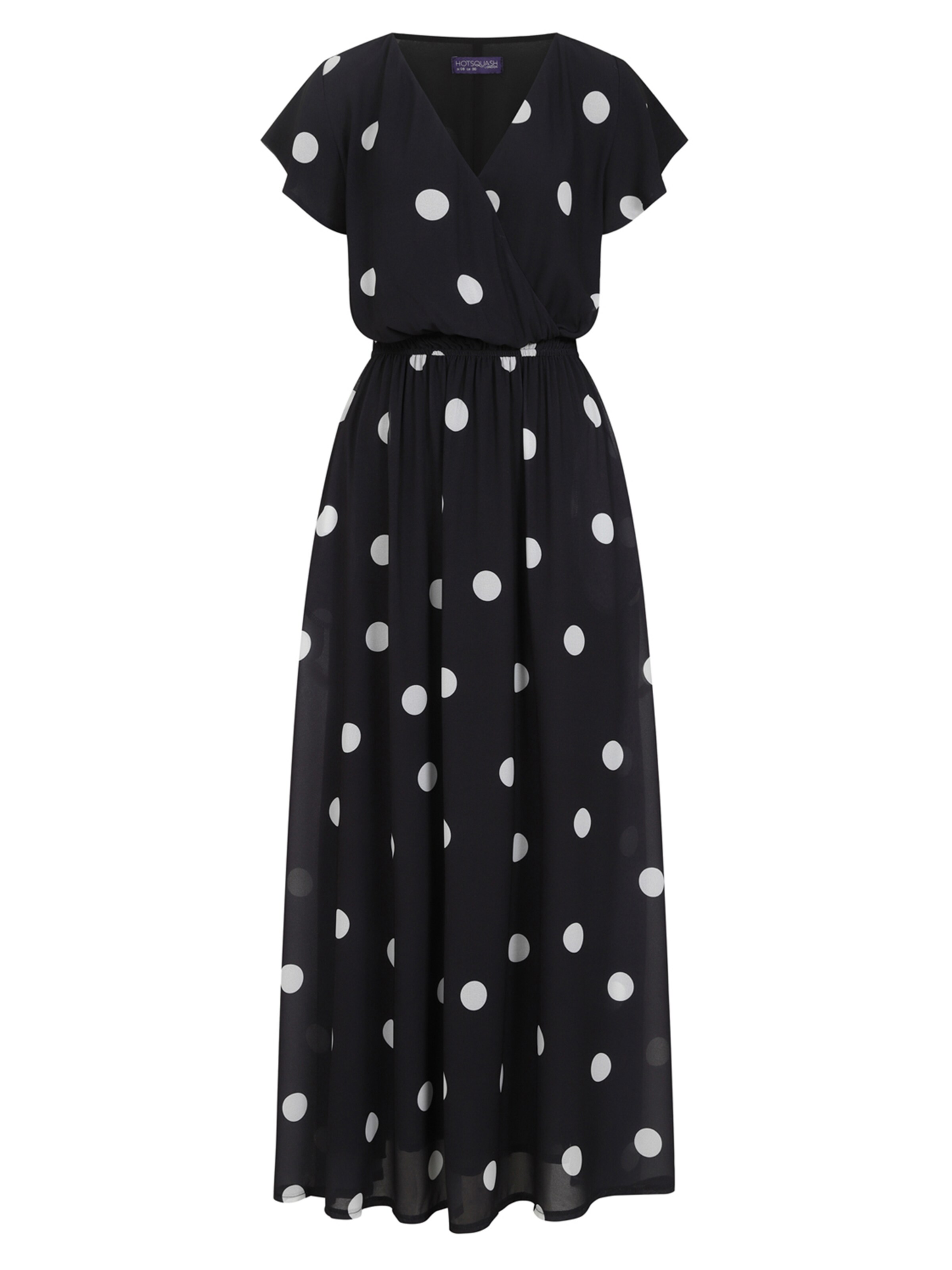 HotSquash Šaty – černá: přední strana