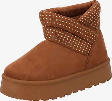 Palado by Sila Sahin Ankle boots 'Meldanna' in Brown: front