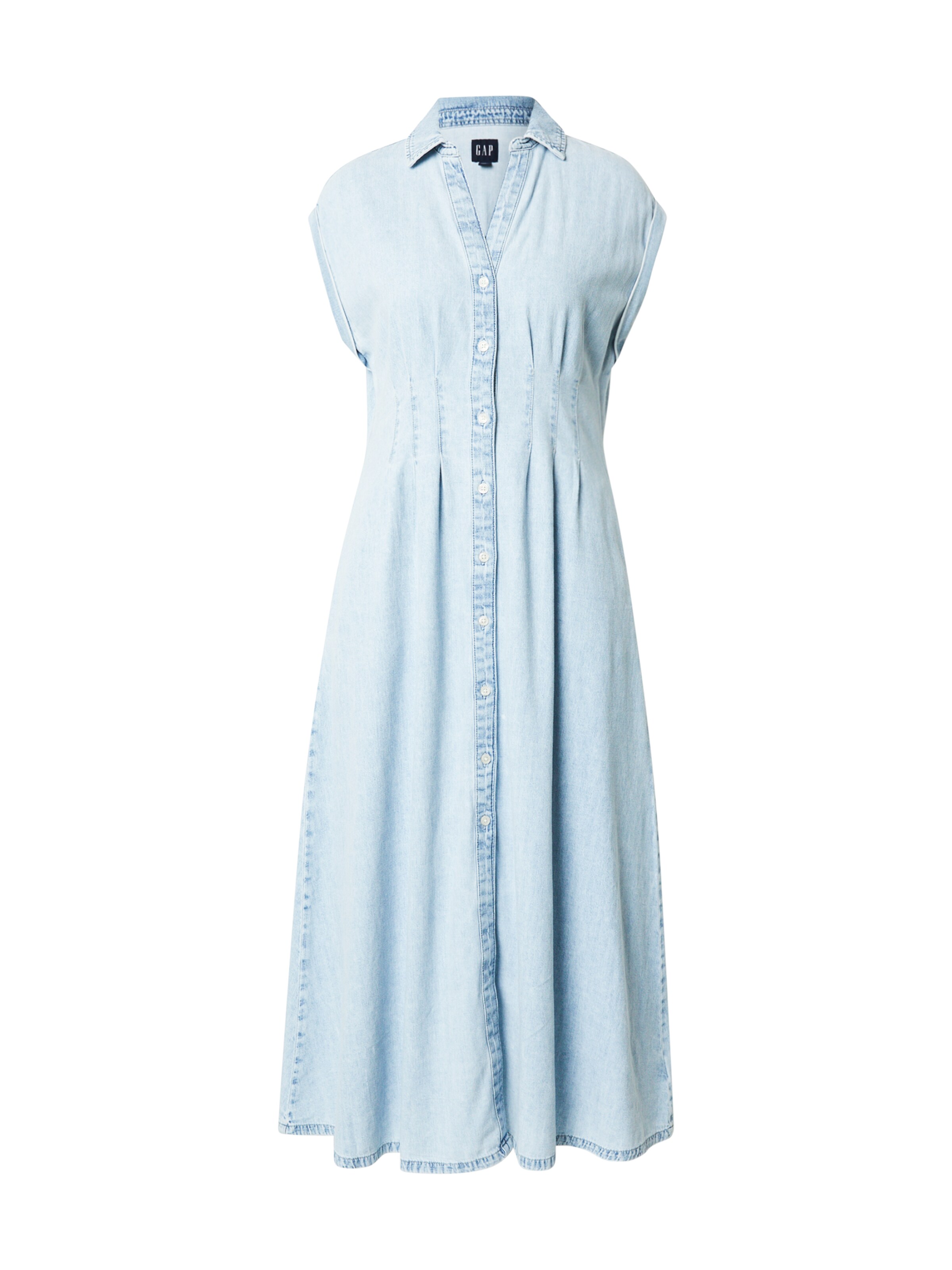 Abito camicia di GAP in blu: frontale