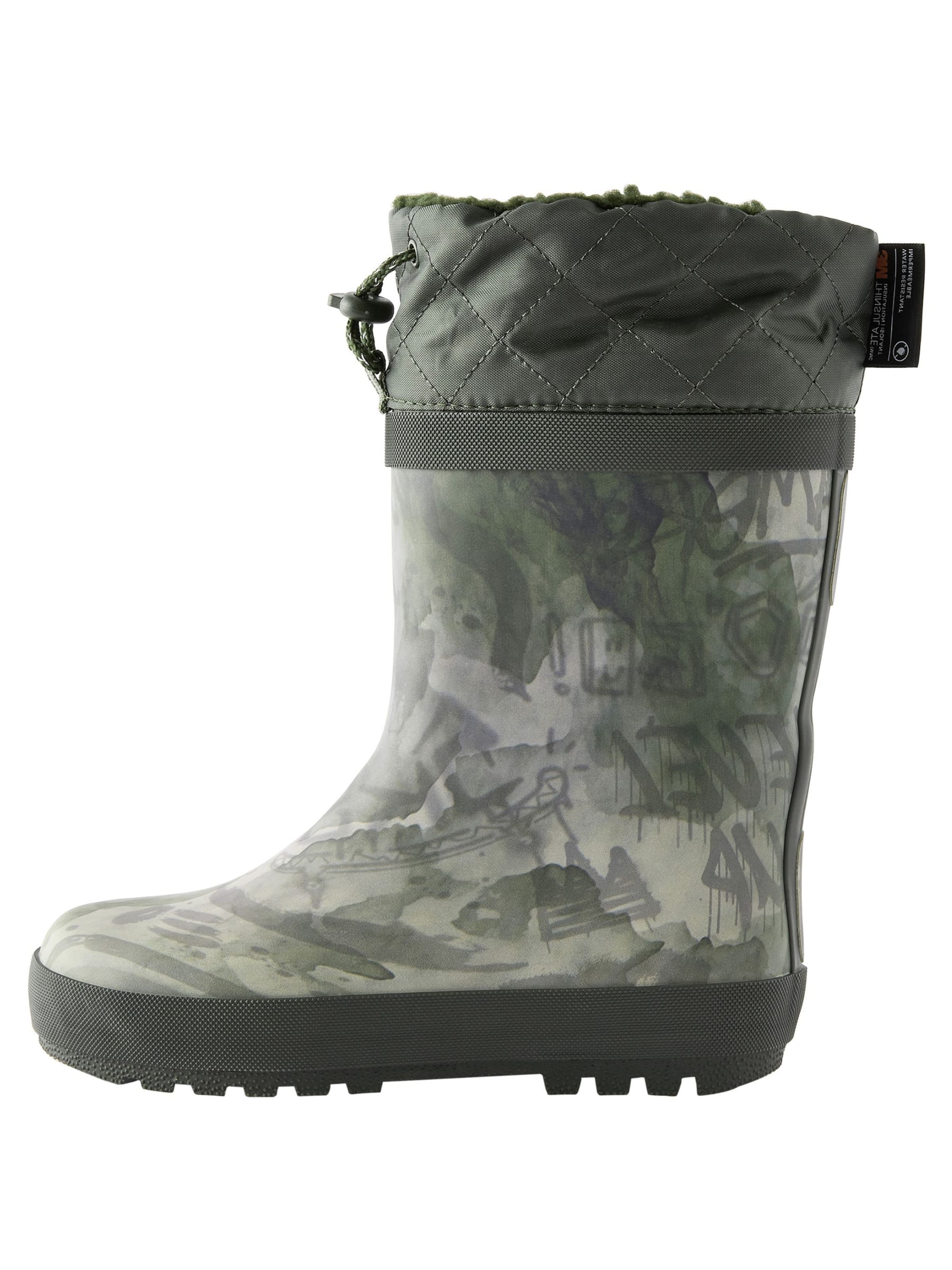 Next Гумени ботуши в сиво: отпред