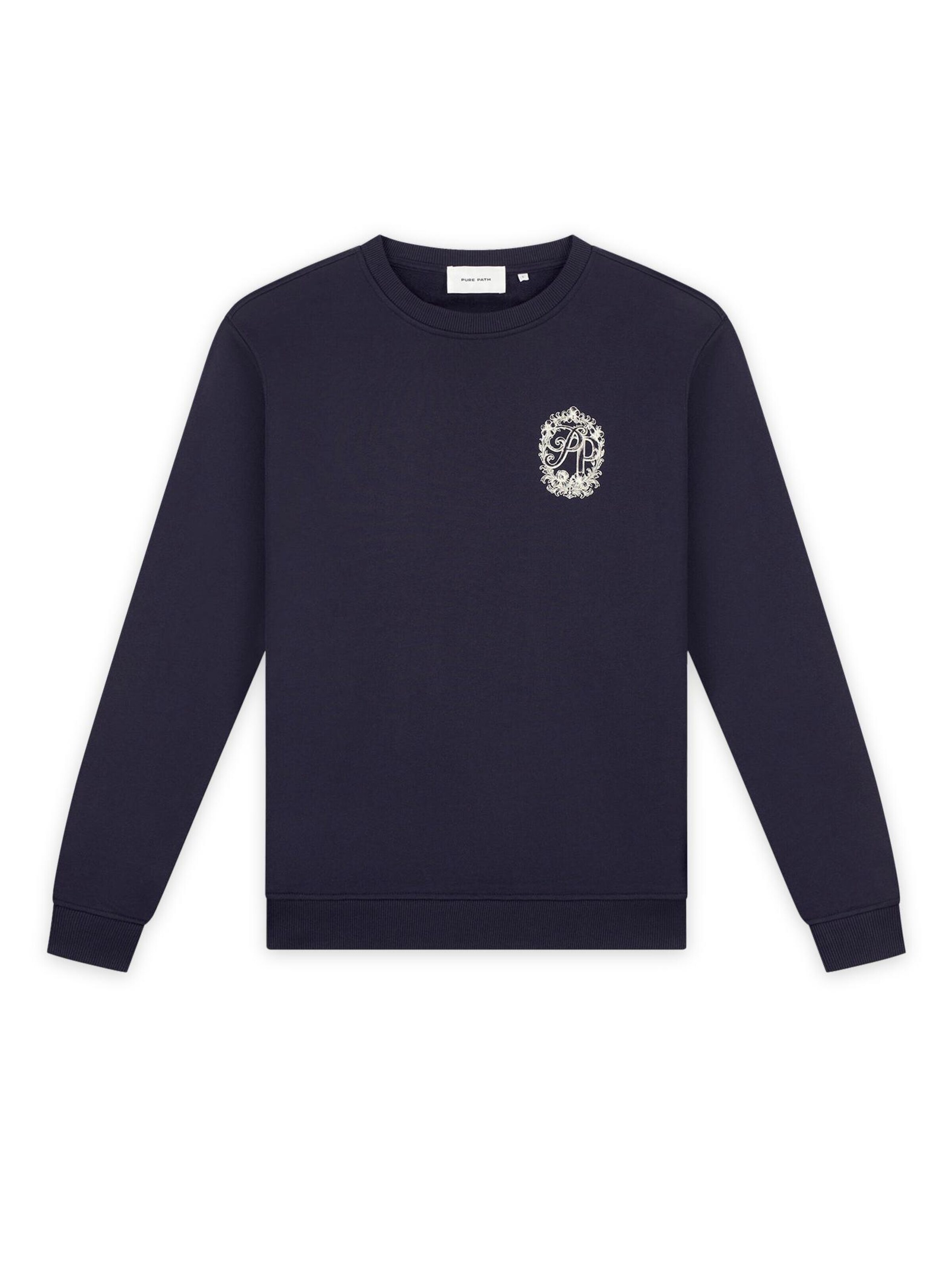 Pure Path Sweatshirt in Blue: front