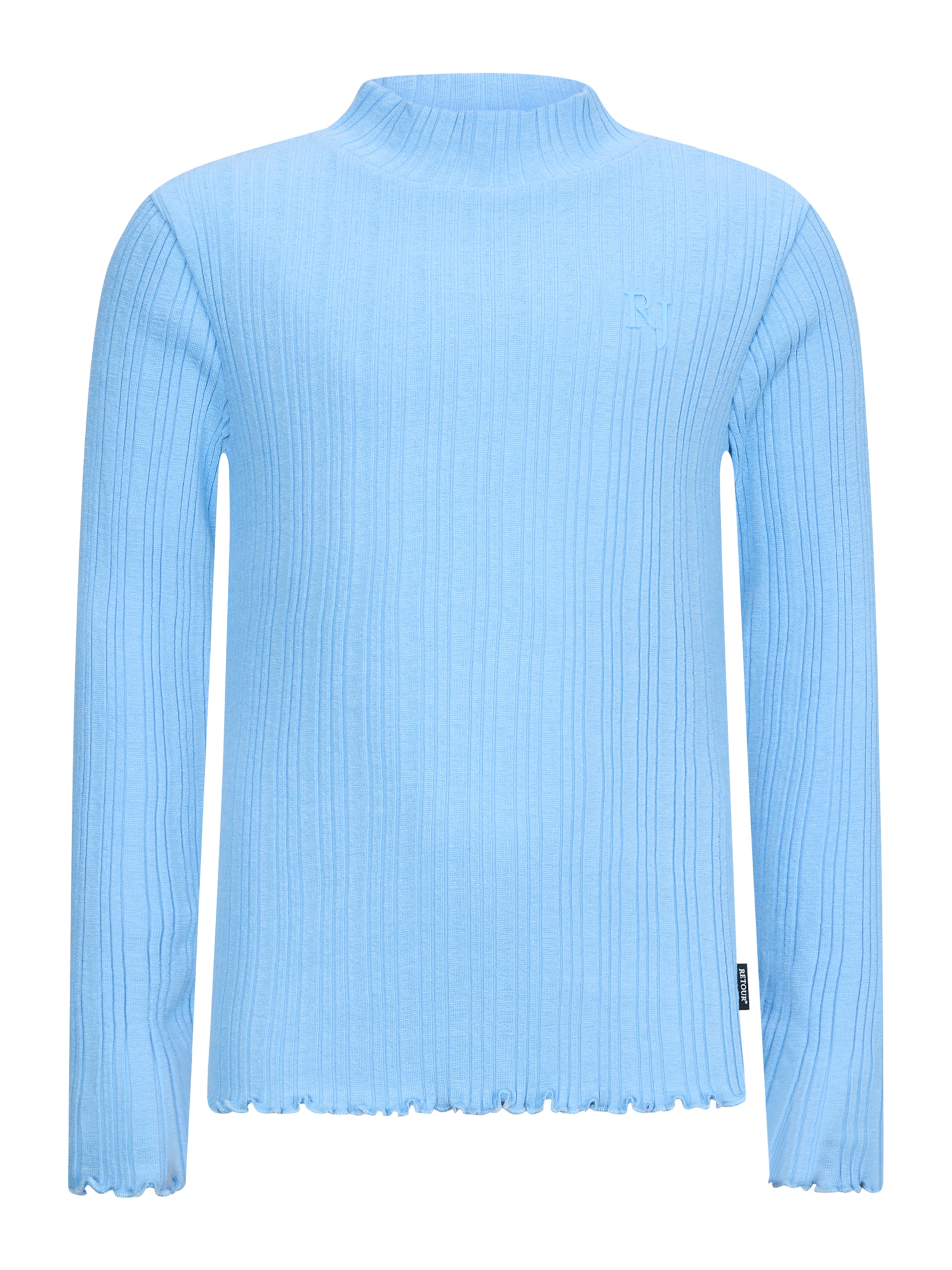 Retour Jeans Shirt 'Vivre' in Blue: front