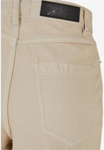 Urban Classics Wide Leg Farkut värissä beige