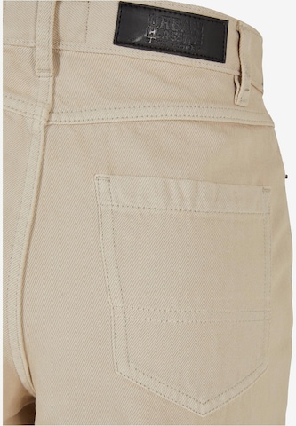 Urban Classics Wide leg Jeans in Beige