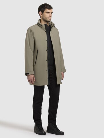 khujo Between-seasons coat 'Yimm' in Green