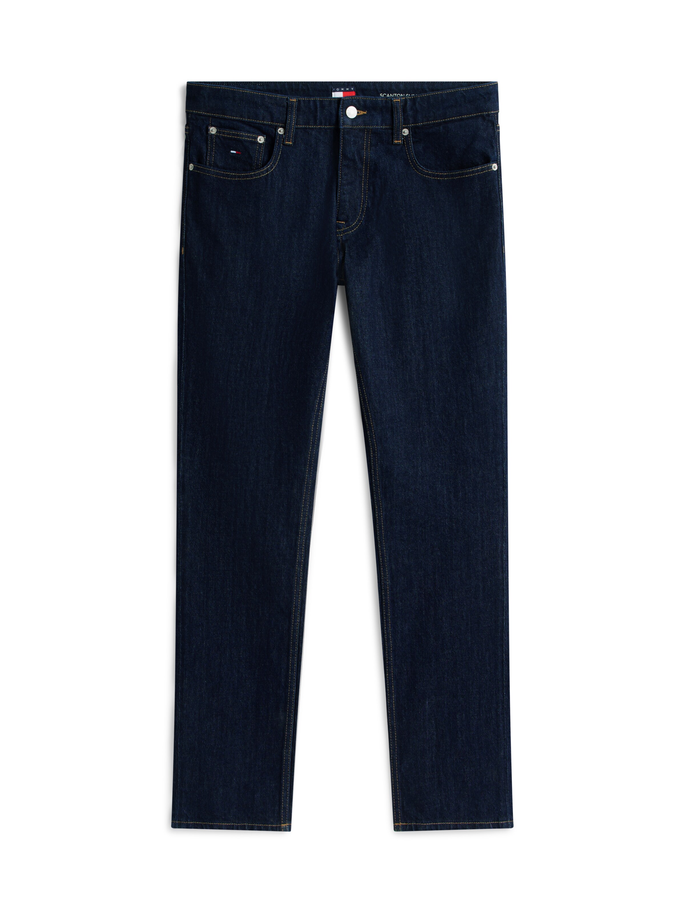Tommy Jeans - Slimfit Calças de ganga 'Scanton' em azul: frente