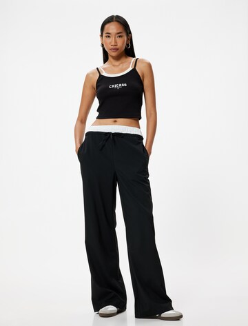 Koton Top in Black: front
