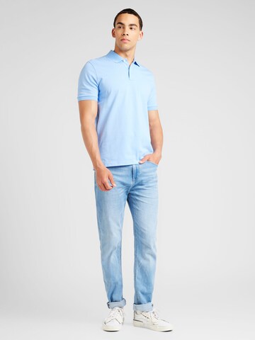 OLYMP Poloshirt in Blau