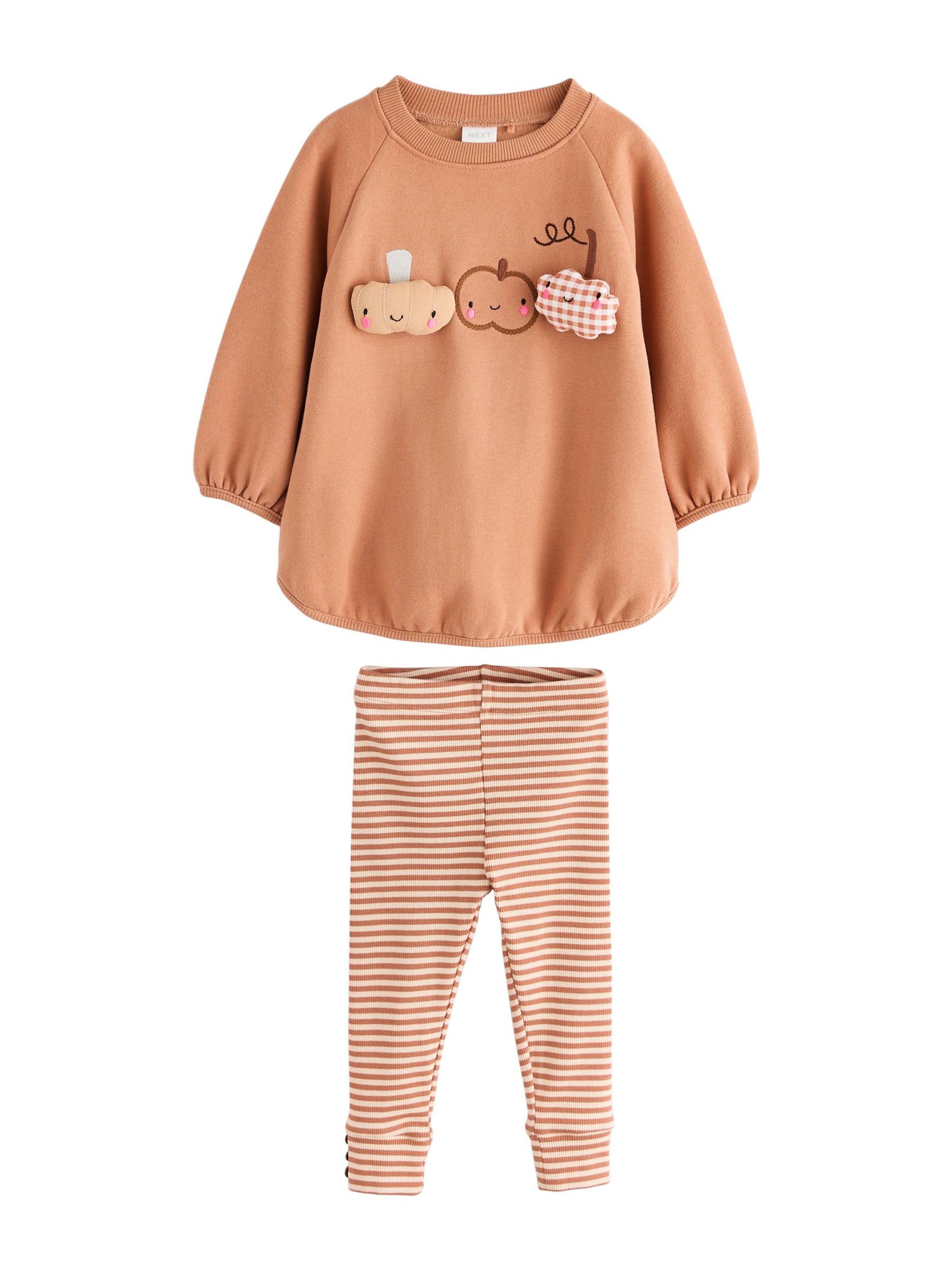 Set di Next in marrone: frontale