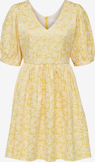 SELECTED FEMME Kleid 'Joyce' in goldgelb / weiß, Produktansicht