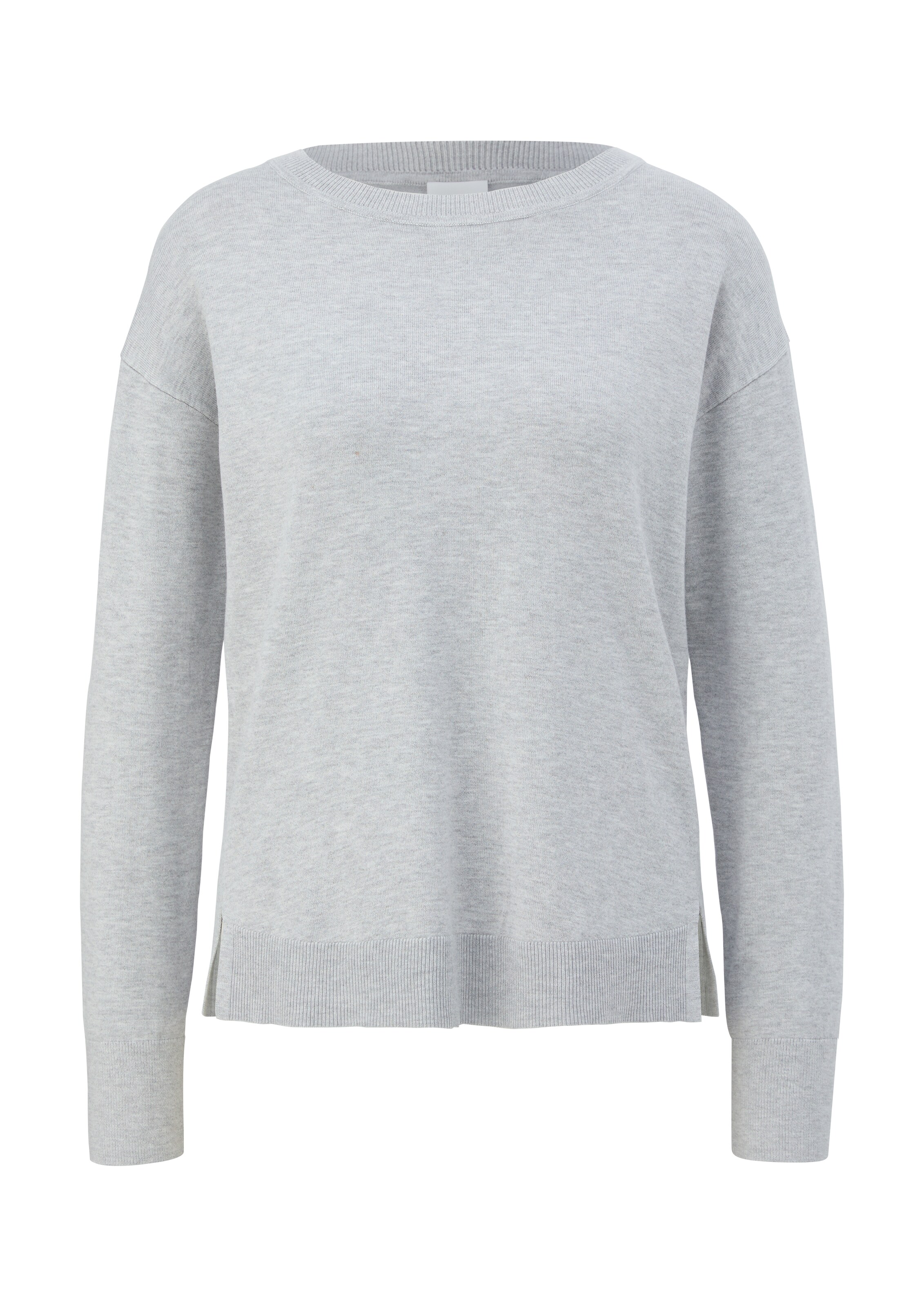 s.Oliver BLACK LABEL Pullover in Grau: Vorderseite