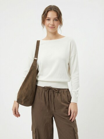 balts studioselect T-Krekls 'Hedda': no priekšpuses