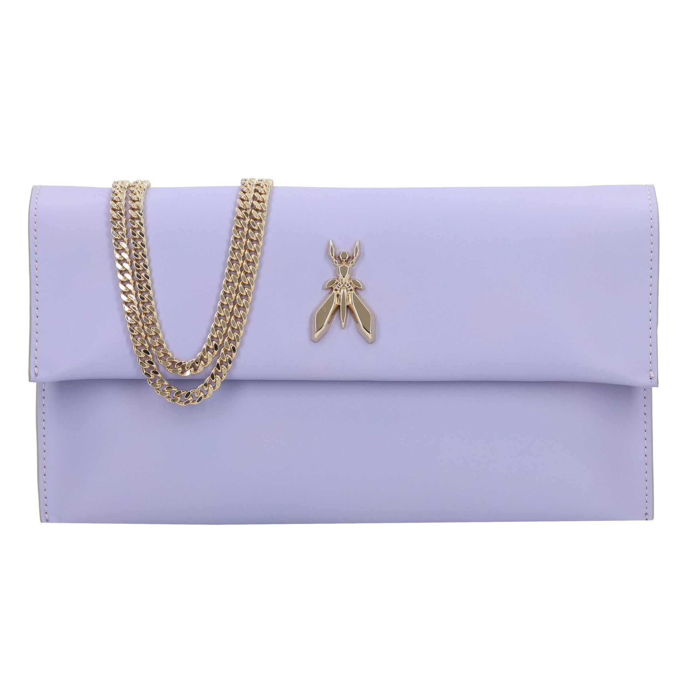 Pochette di PATRIZIA PEPE in lilla: frontale