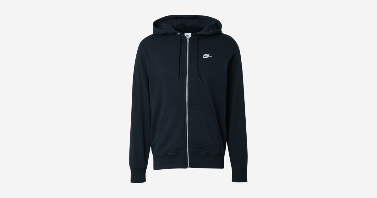 Nike Sportswear Mikina 'Club Fleece' (Černá) | ABOUT YOU