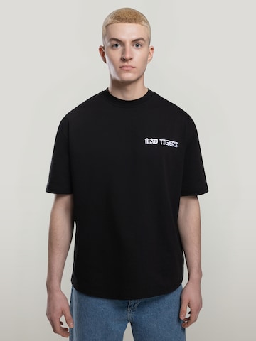 MAD TIGERS Shirt 'Creative Studios' in Schwarz: Vorderseite