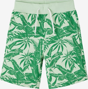 NAME IT Broek 'JESSE' in Groen: voorkant