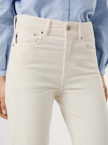 Pepe Jeans Flared Broek in Wit
