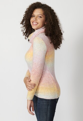 KOROSHI Pullover in Mischfarben