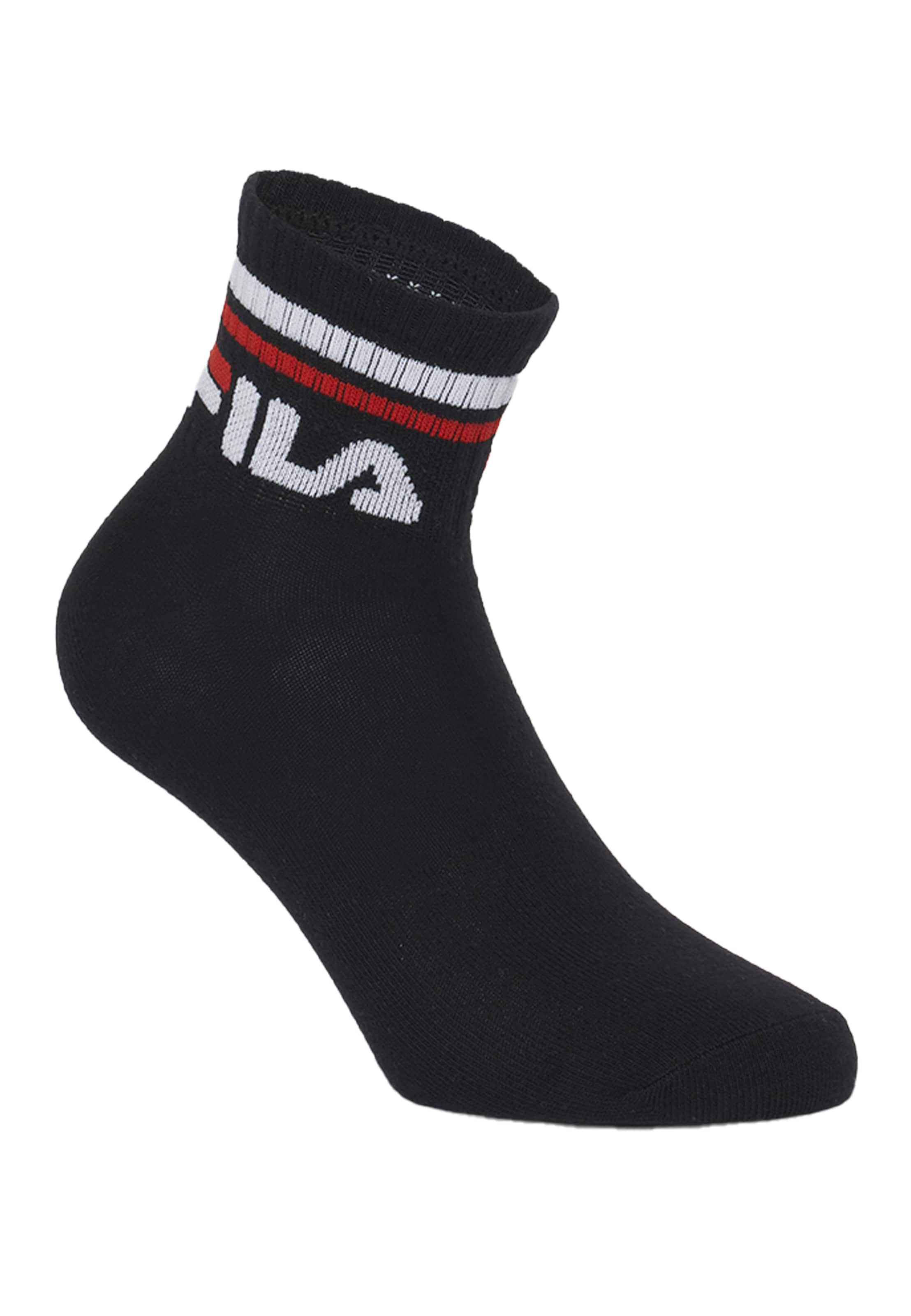 FILA Socken in Schwarz