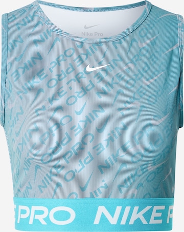 NIKESportski top - plava boja: prednji dio