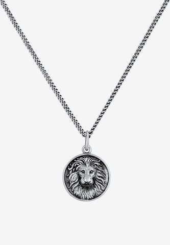KUZZOI Halskette 'Löwe' in Schwarz