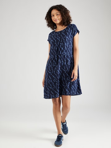 TOM TAILOR DENIM - Vestido em azul: frente