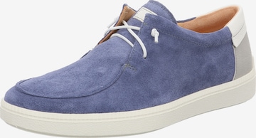 THINK! Mokassin 'TURNA HE.' in Blau: Vorderseite