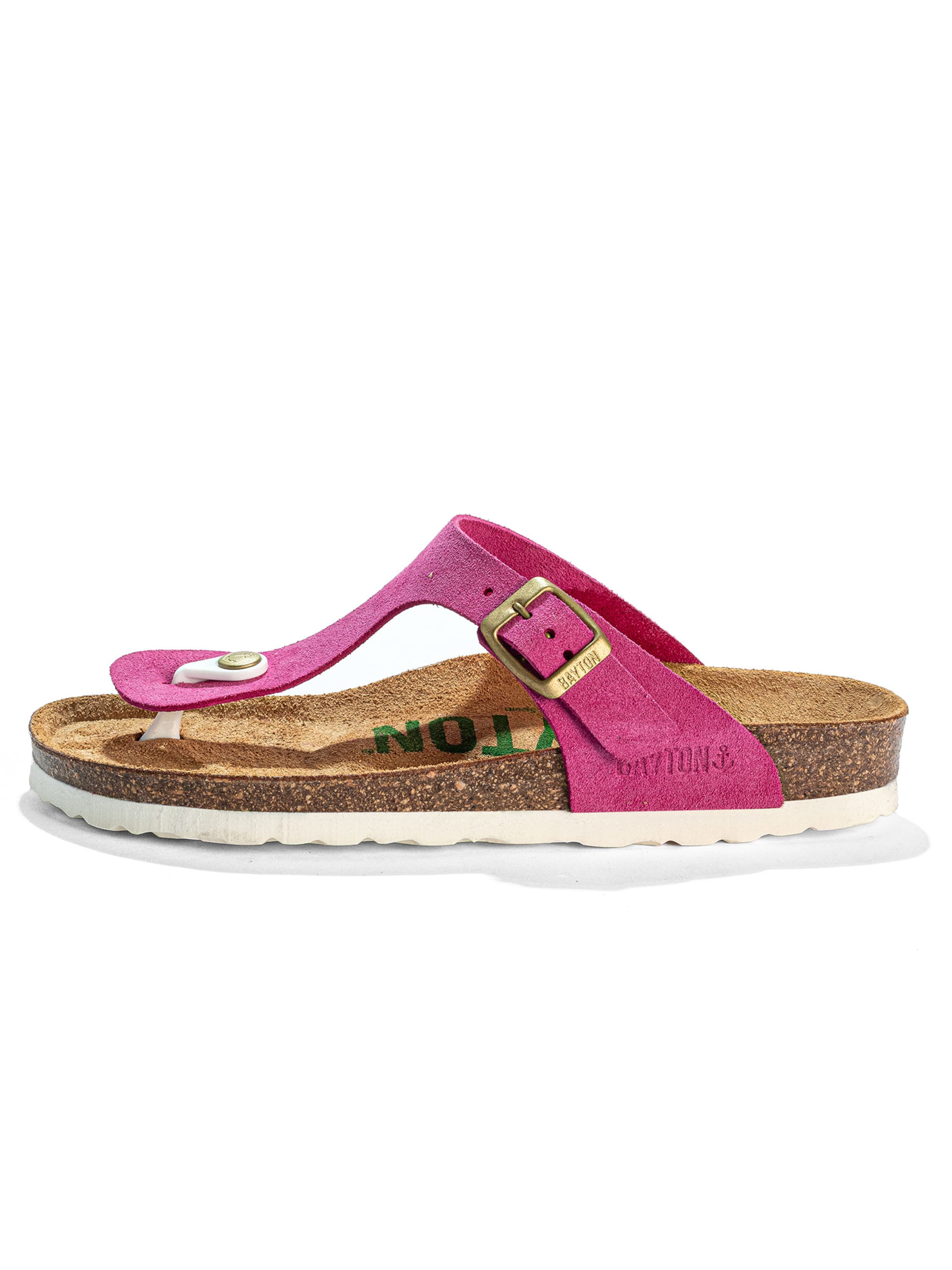 Bayton T-bar sandals 'MERCURE' in Pink: front