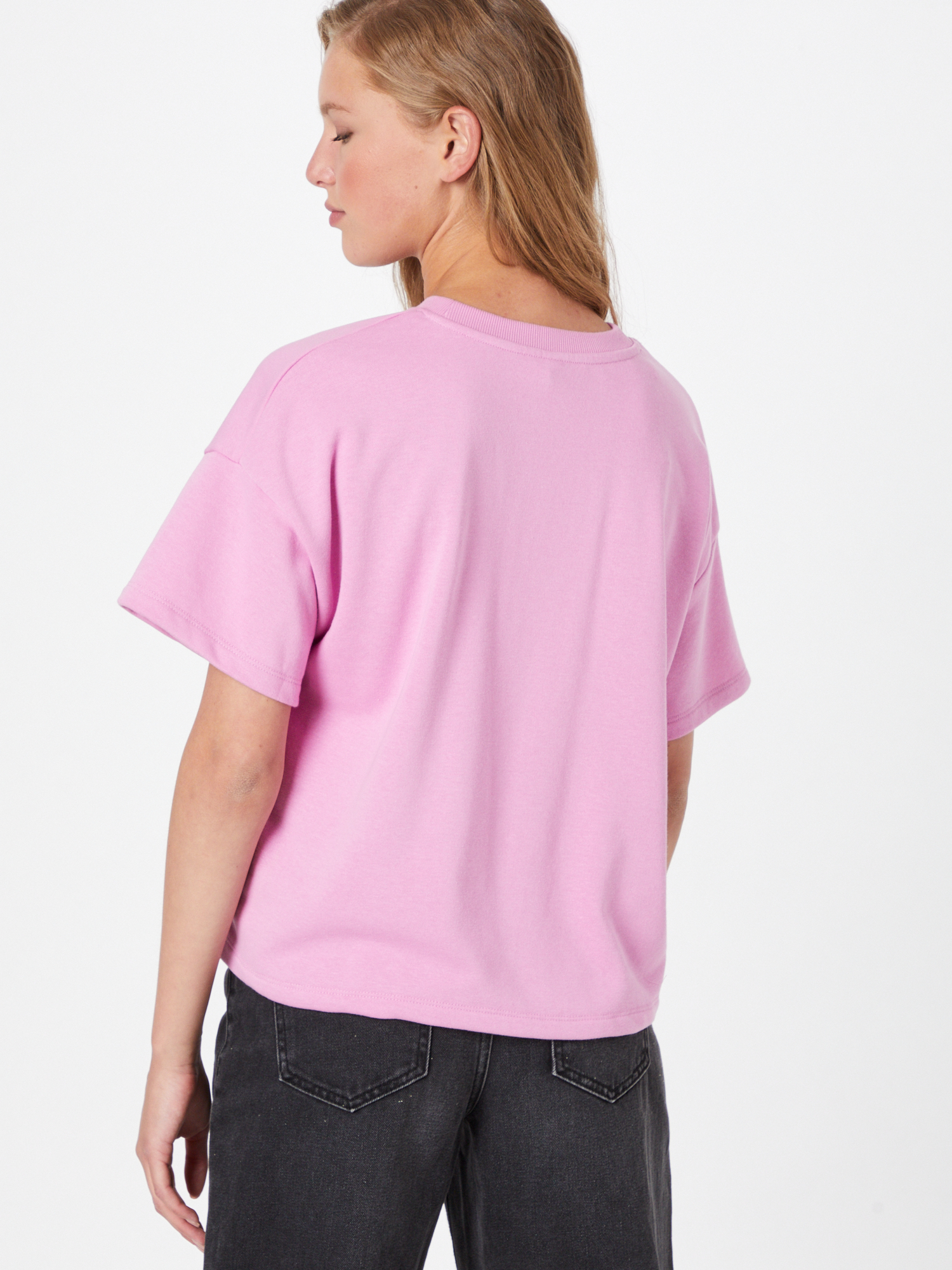 PIECES Sweatshirt CHILLI in Pink 