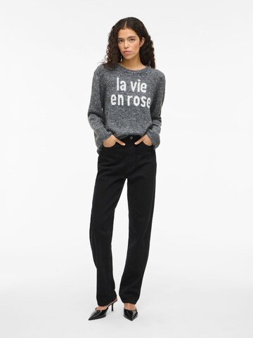 VILA Sweater 'Melie' in Grey