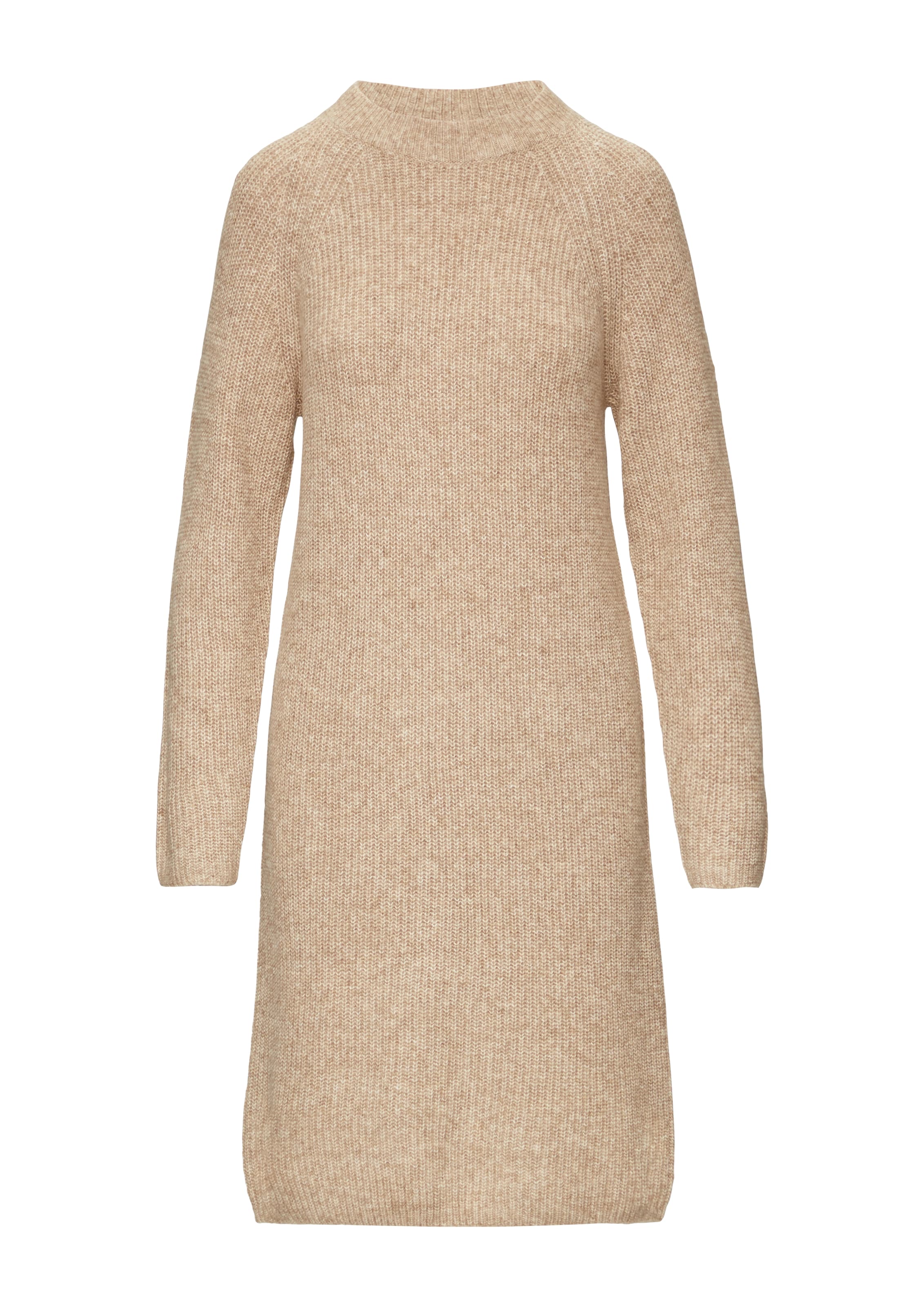 s.Oliver Gebreide jurk in Bruin: voorkant