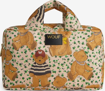 Trousses de toilette 'Daily' Wouf en beige : devant