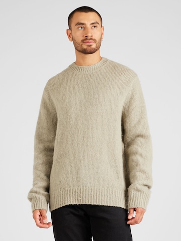 Pullover 'Ryder' di Won Hundred in verde: frontale