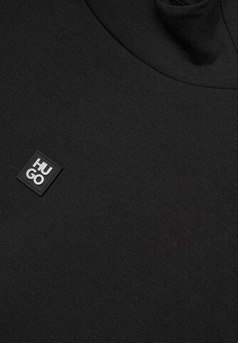 HUGO Sweatshirt ' Danovohood ' in Schwarz